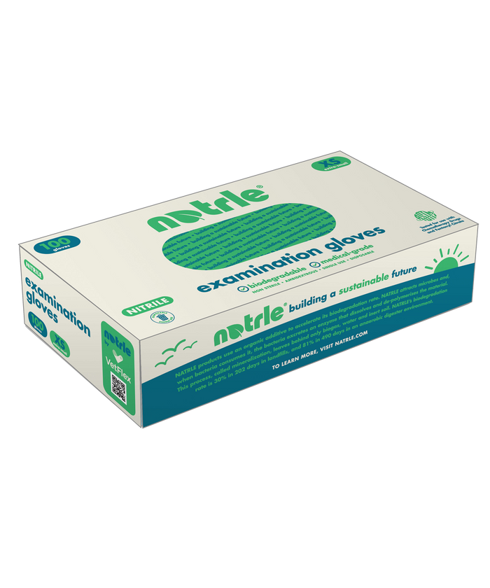 NATRLE™ Biodegradable Gloves (Box of 100)